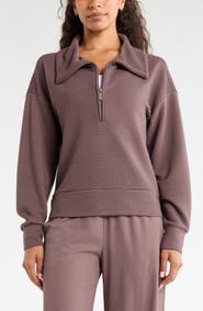 Zella Ottoman Half Zip Pullover