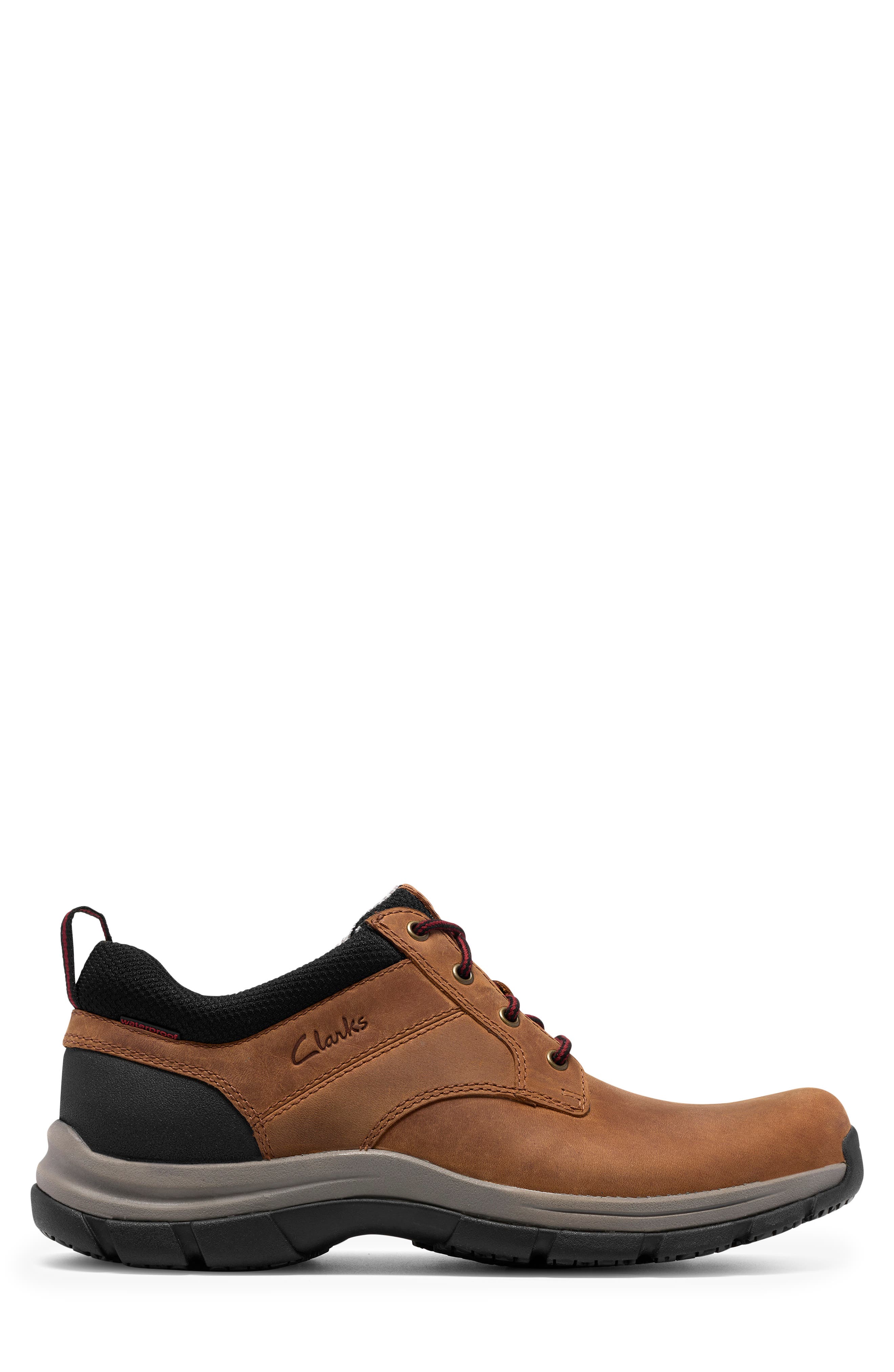 Walpath Low Leather Sneaker, Alternate, color, COLA NUBUCK