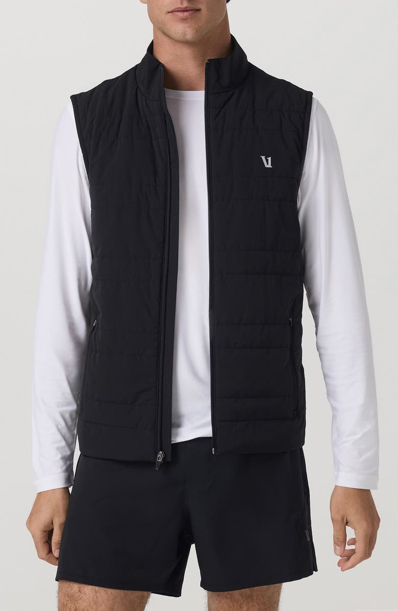 Vuori Sunday Insulated Hybrid Vest, Main, color, Black