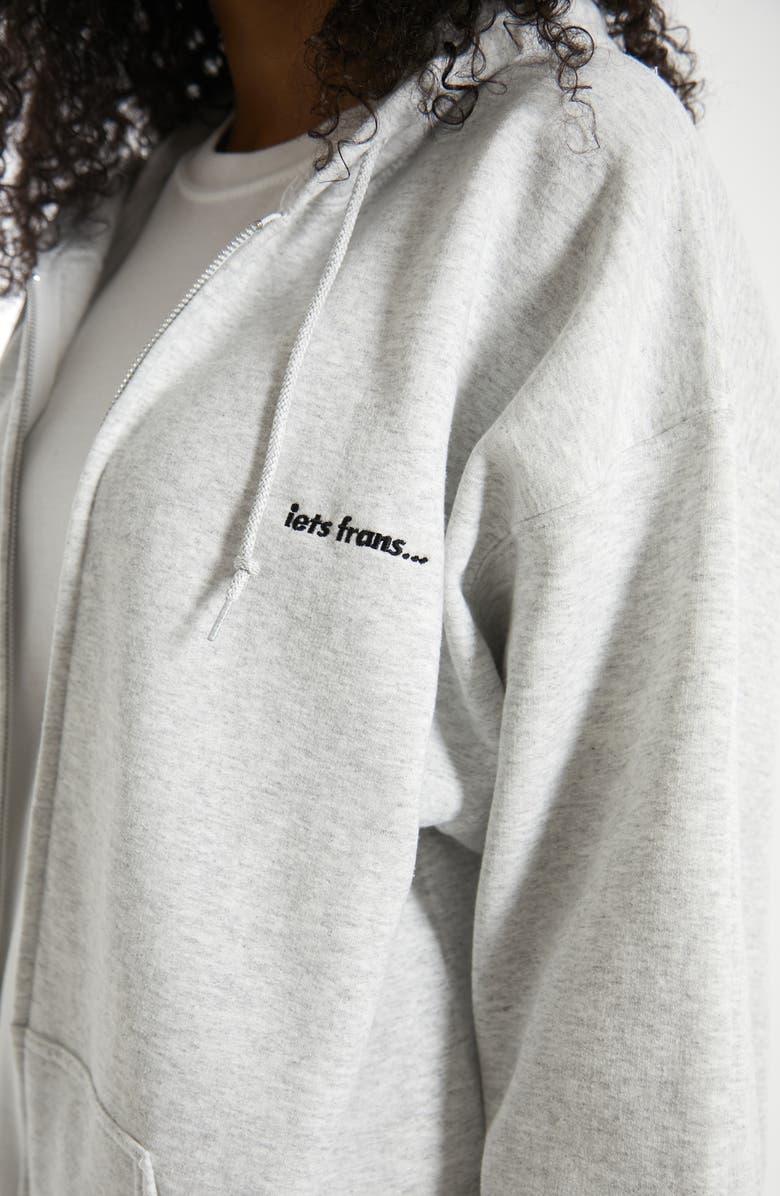 Iets Frans Zip Front Hoodie, Alternate, color,