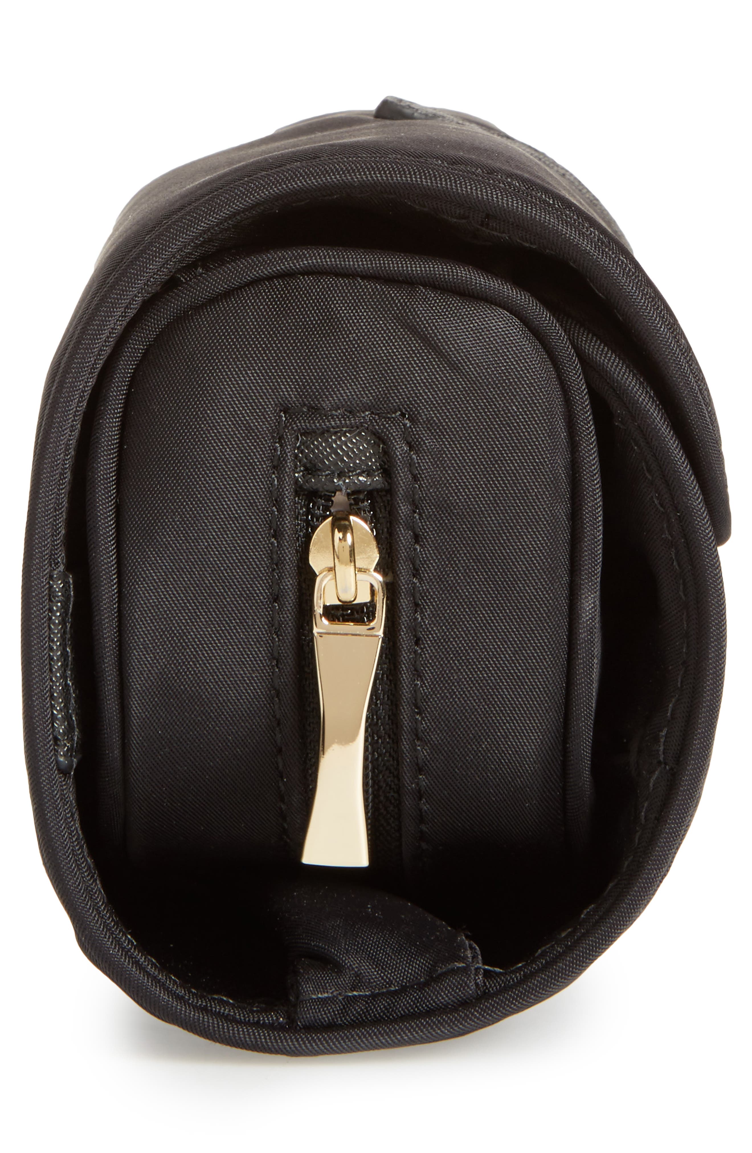 Kate Spade New York classic nylon jewelry roll, Alternate, color, 