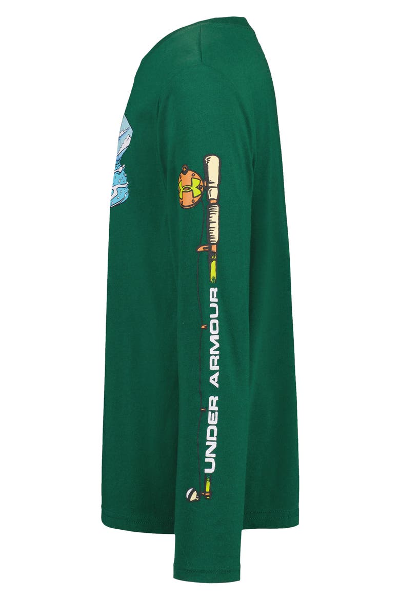 Kids' Great Catch T-Shirt, Alternate, color, CAMPUS IVY