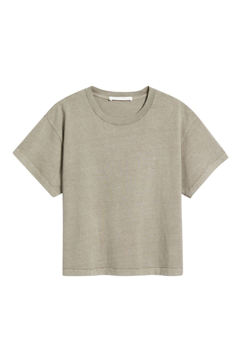 Square Cotton T-Shirt, Alternate, color, DESERT TAUPE