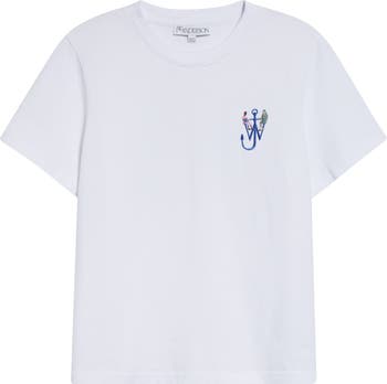 ★J W ANDERSON★ Anchor logo embroidery back print short sle JT0257PG1510999_1_ac9f7df6-