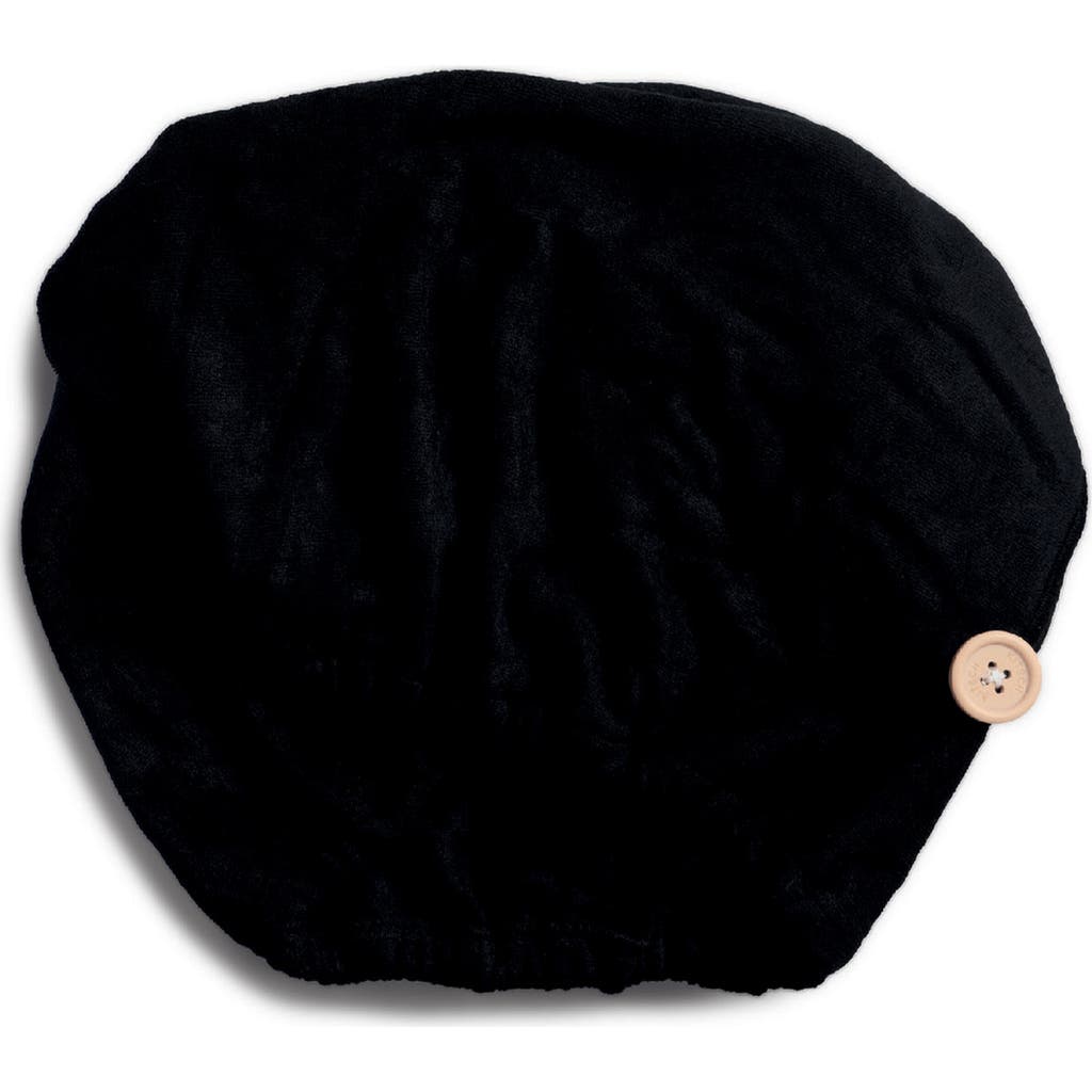 Kitsch Microfiber Hair Towel In Black