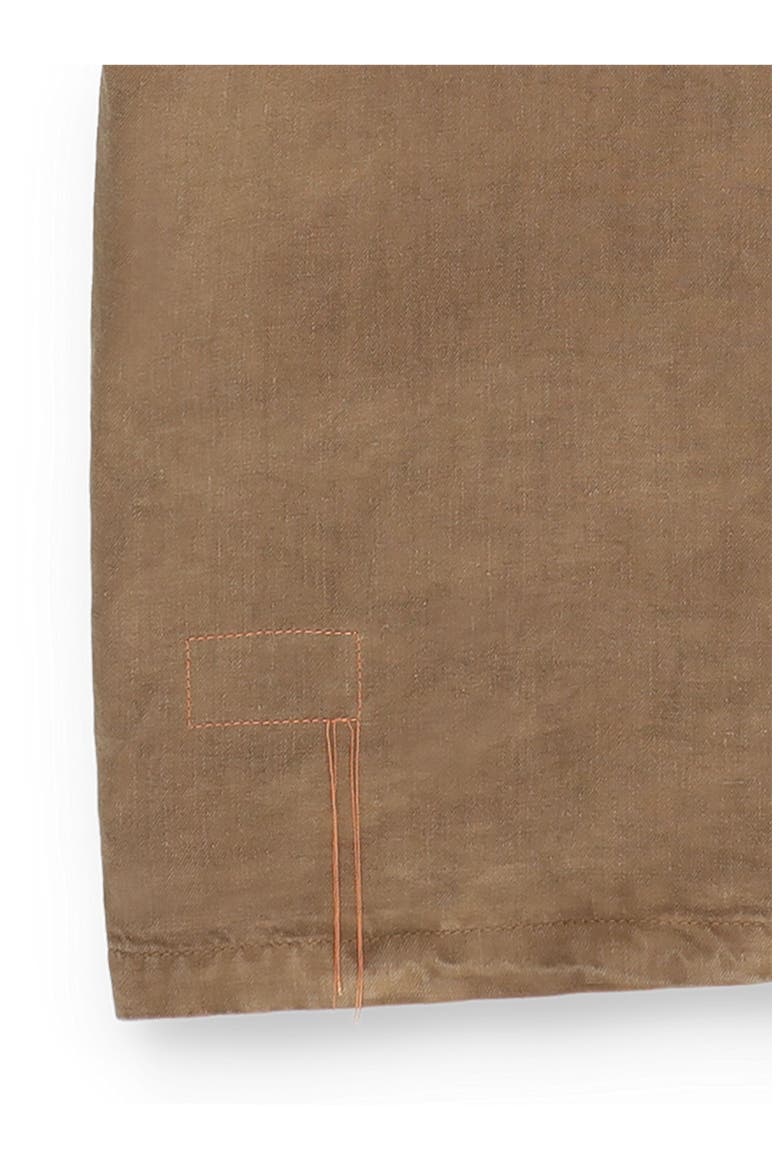 Bohem Linen Short Sleeve Shirt, Alternate, color, MOU