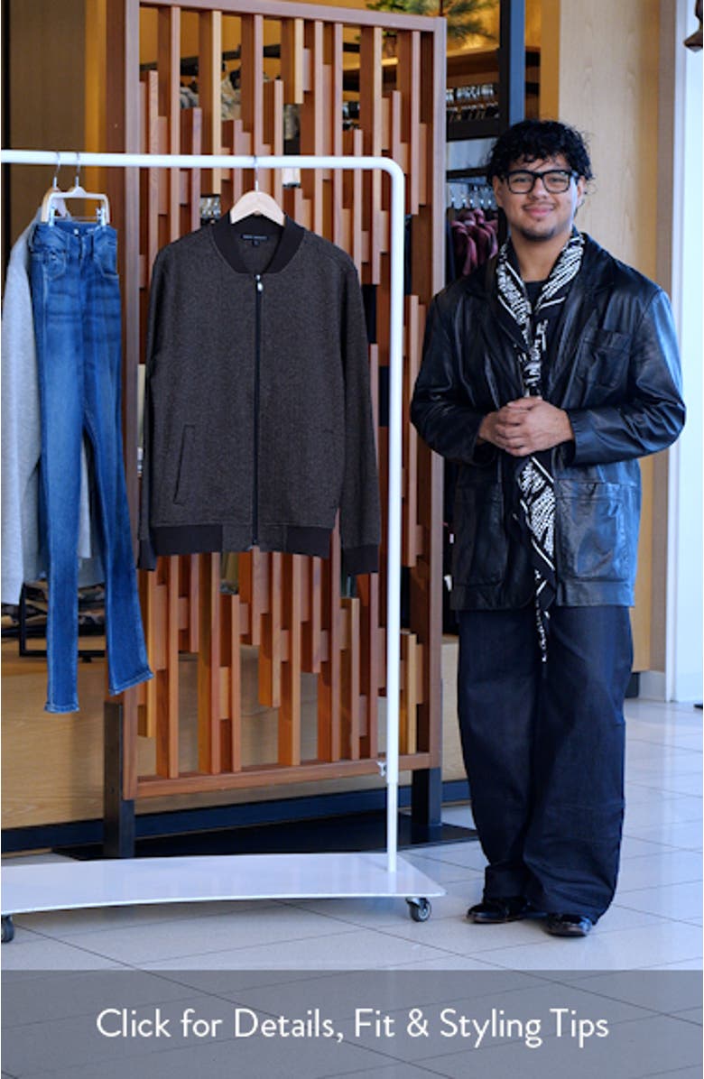 Stefanos Chevron Knit Jacket, sales video thumbnail