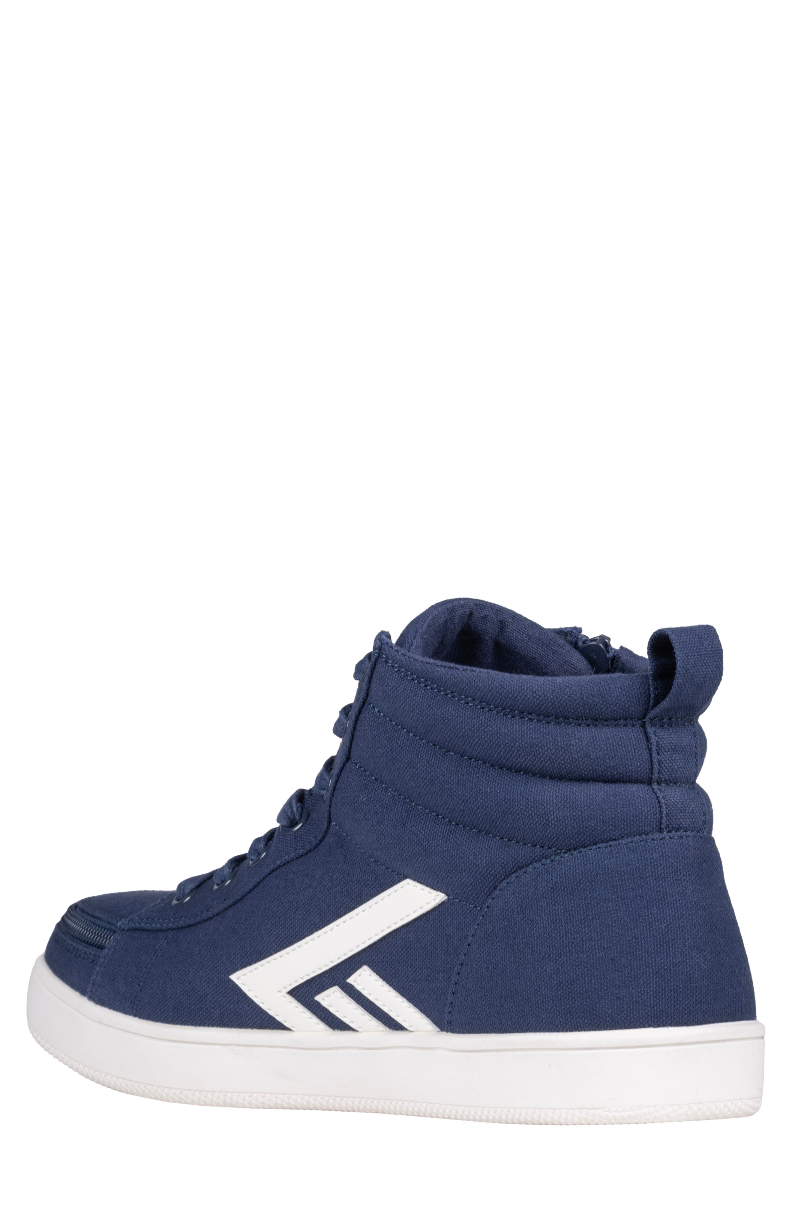 Classic High Top Sneaker, Alternate, color, NAVY/ WHITE