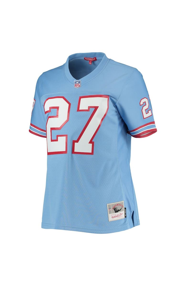 Mitchell & Ness Women's Mitchell & Ness Eddie George Light Blue Houston Oilers Legacy Replica Player Jersey, Alternate, color, Light Blue