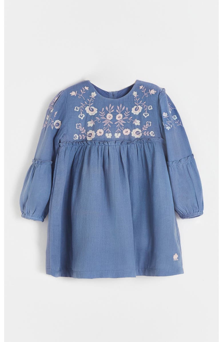 Babycottons Blanc Dress for Toddler, Main, color, Pastel-Blue