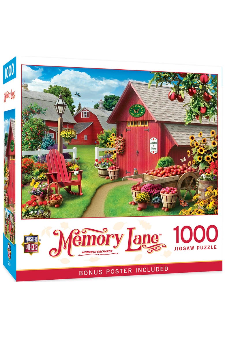 Monarch Orchards 1000 Piece Puzzle, Main, color, Multicolor