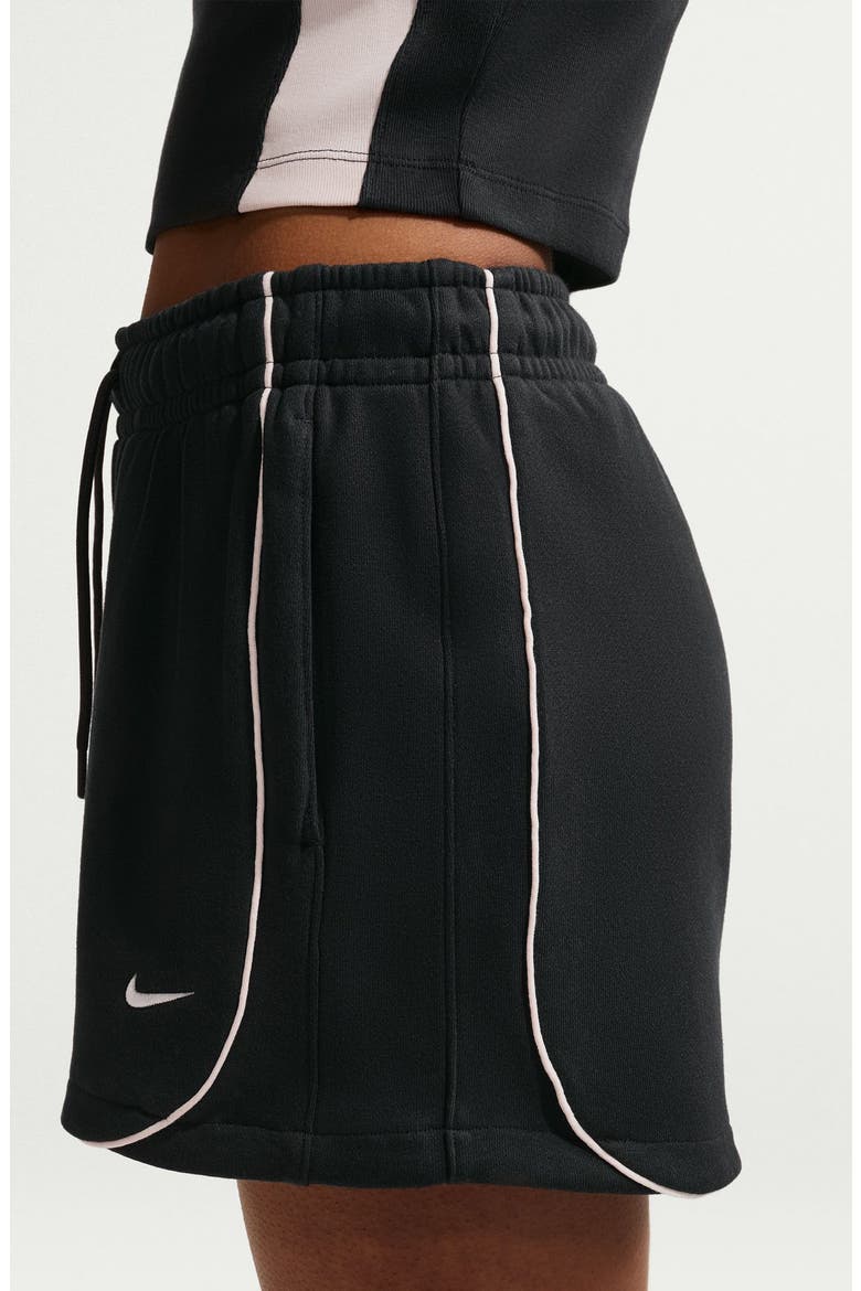 Sportswear Street GX Fleece Shorts, Alternate, color, BLACK/ BLACK/ CHALK/ SAIL