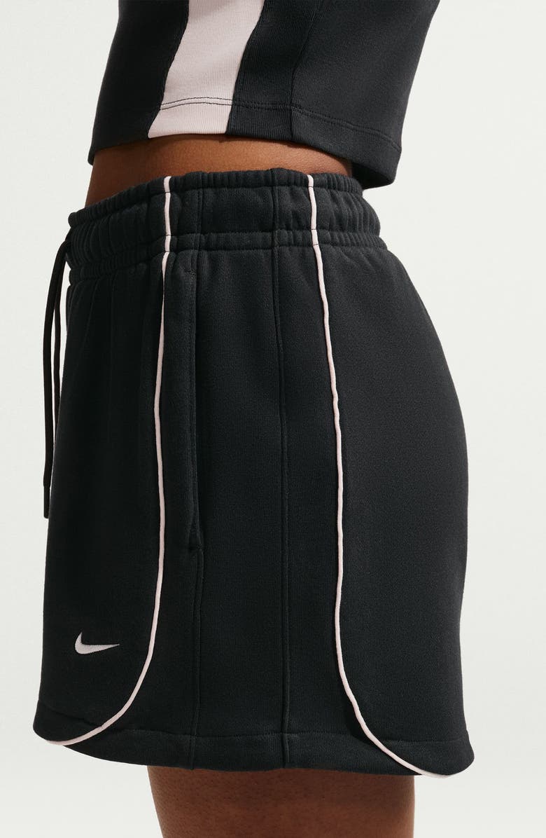 Nike Sportswear Street GX Fleece Shorts, Alternate, color, Black/ Black/ Chalk/ Sail
