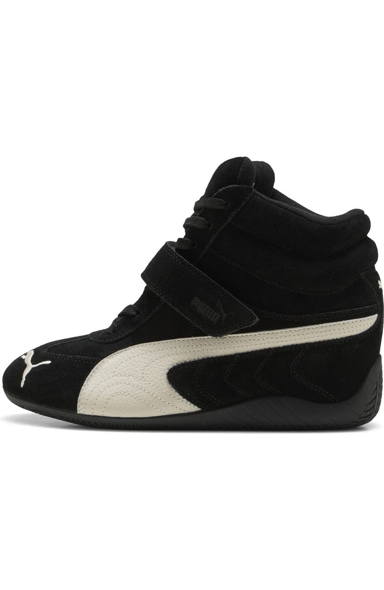 PUMA Speedcat Wedge Sneaker, Alternate, color, Puma Black/ Puma White