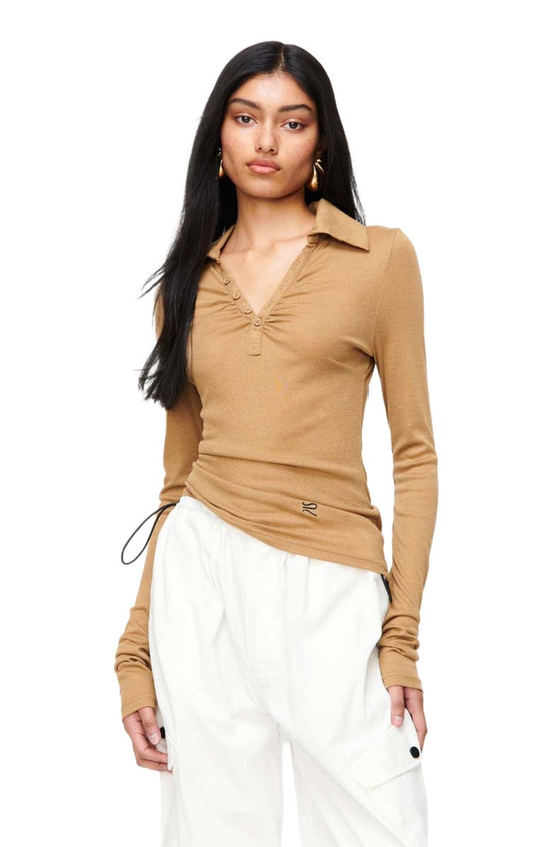 Romy Louise Knit Top, Alternate, color, Tan