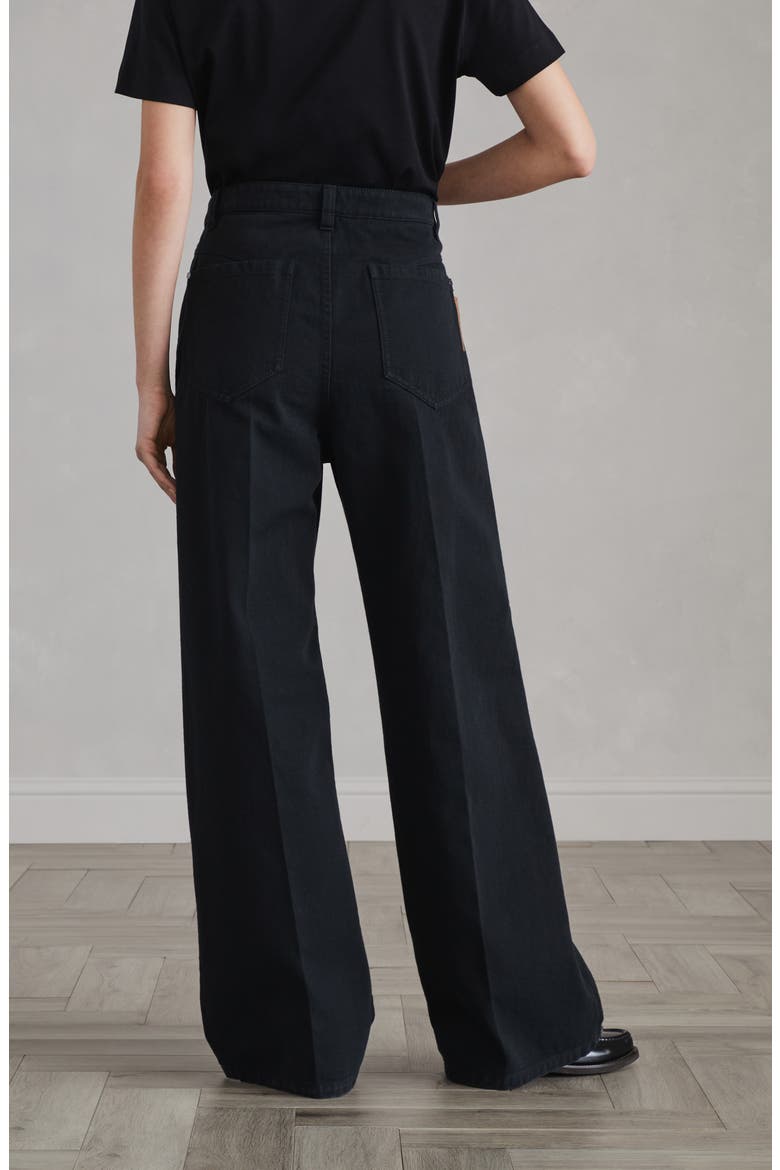 Relaxed trousers, Alternate, color, Black