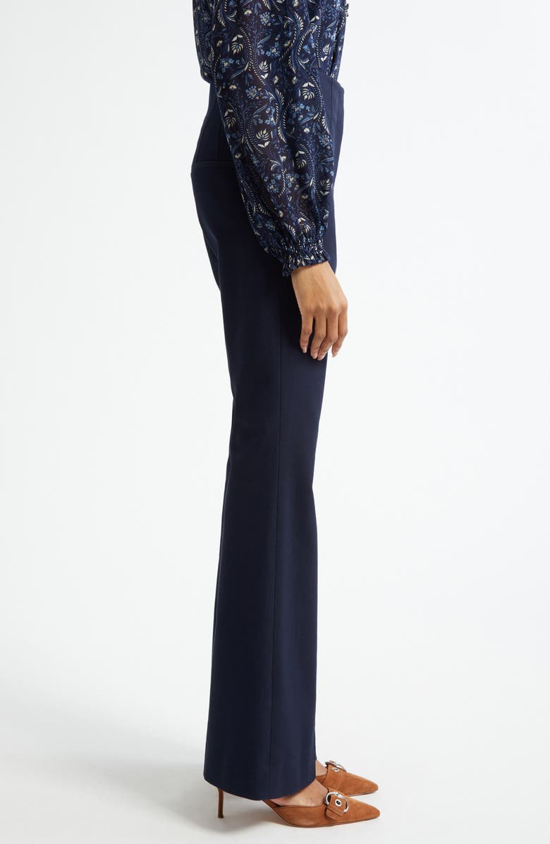 Veronica Beard Tindaya Pants, Alternate, color, Navy