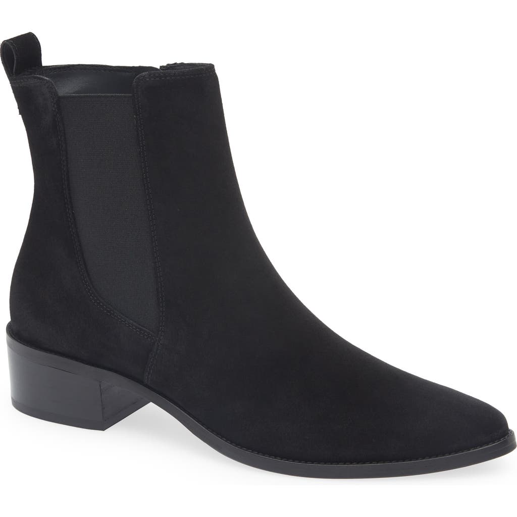 Paul Green Celina Pointed Toe Bootie In Black