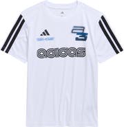 adidas Kids' 3-Stripes Jersey Top