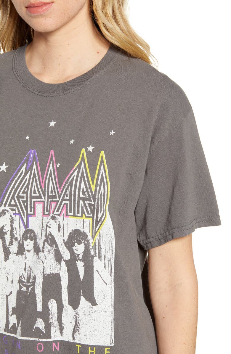 Vinyl Icons Def Leppard Tee, Alternate, color,