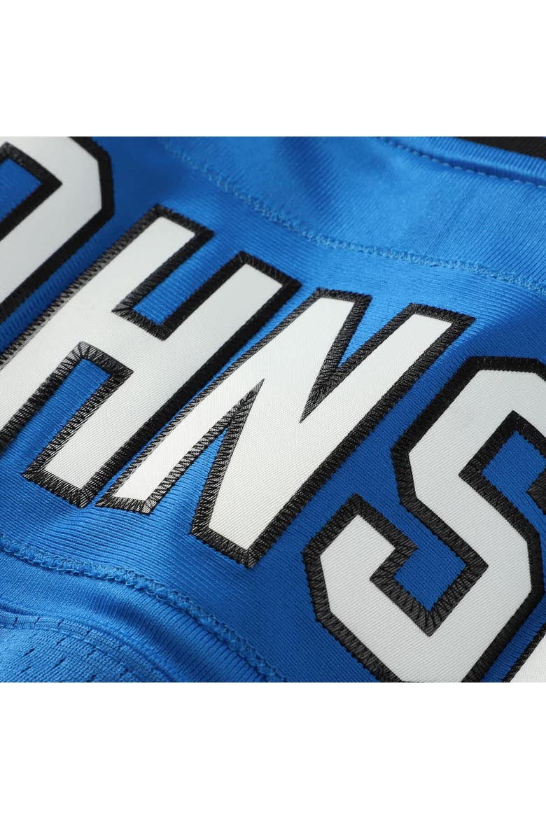 Men's Mitchell & Ness Calvin Johnson Blue Detroit Lions Big & Tall 2007 Legacy Retired Player Jersey, Alternate, color, Blue