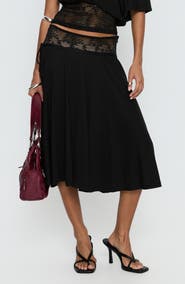 Princess Polly Marienna Lace Midi Skirt