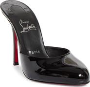 Christian Louboutin Dolly Patent Leather Heeled Mule