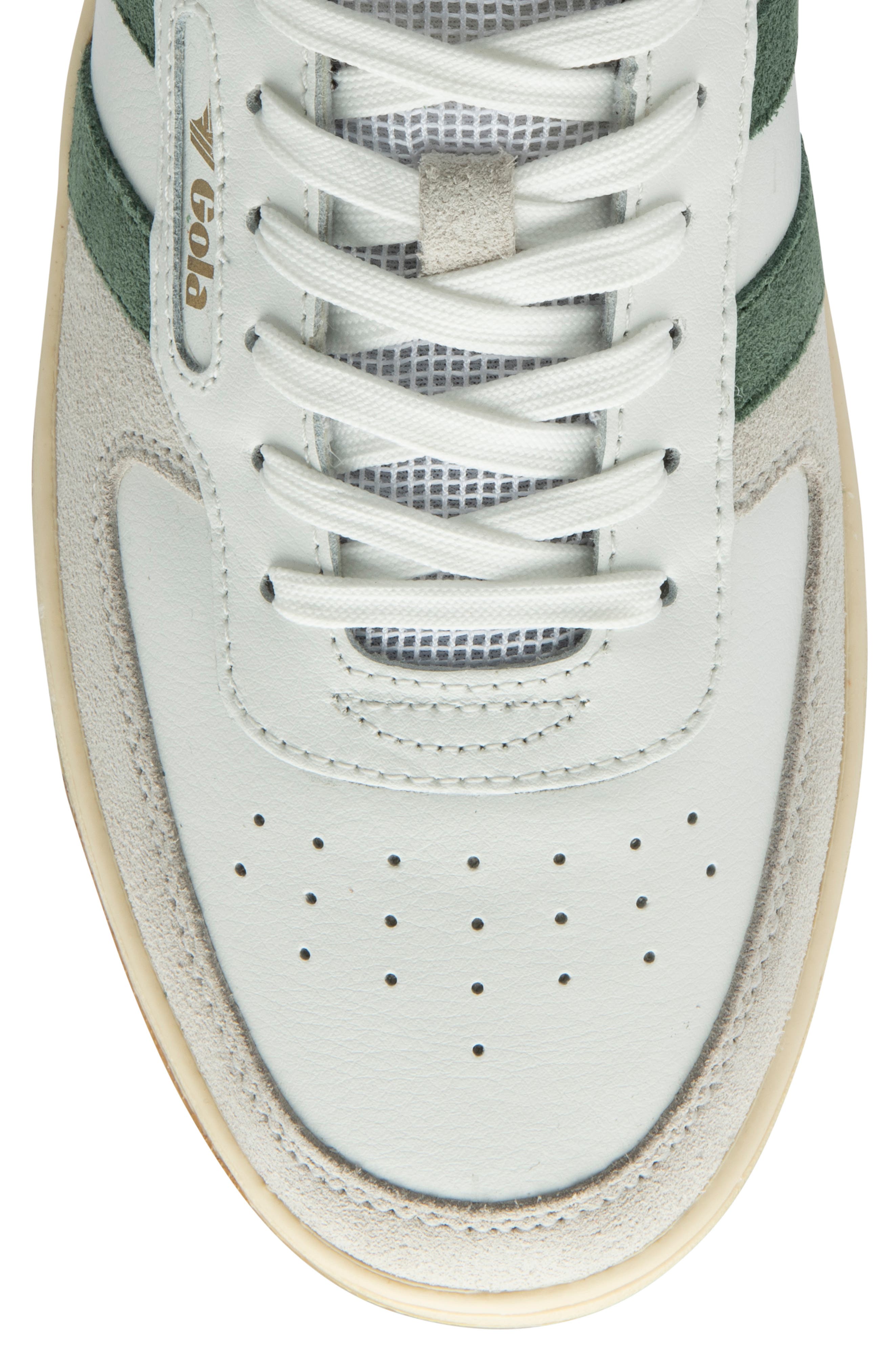 Gola Hawk Sneaker, Alternate, color, White/ Sage/ Black