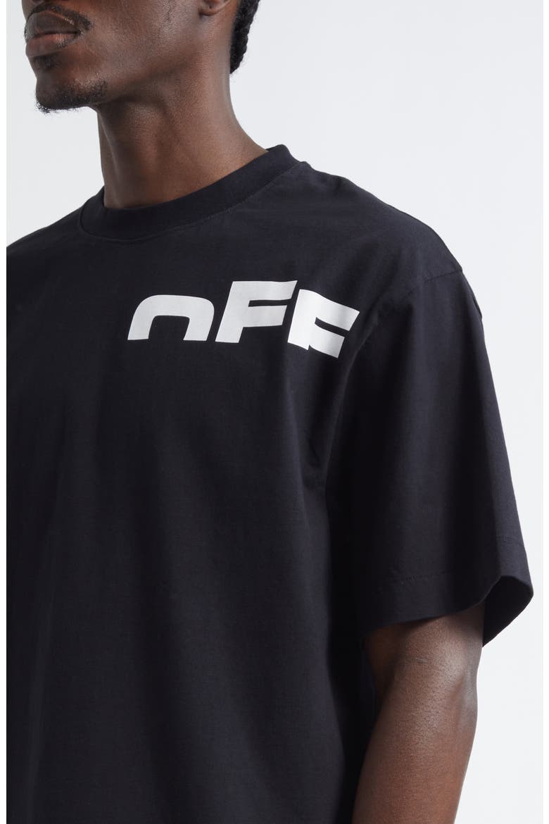 Shared Logo Cotton Graphic T-Shirt, Alternate, color, BLACK - WHITE