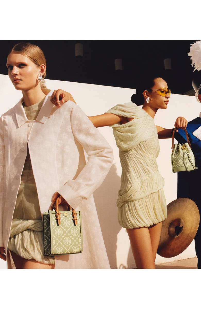 Tory Burch Asymmetric Draped Silk Minidress, Alternate, color,