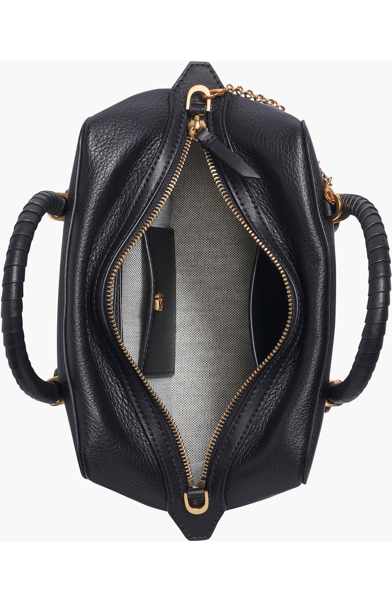 Donna Karan New York Chantilly Mini Satchel, Alternate, color, Blk/Gold