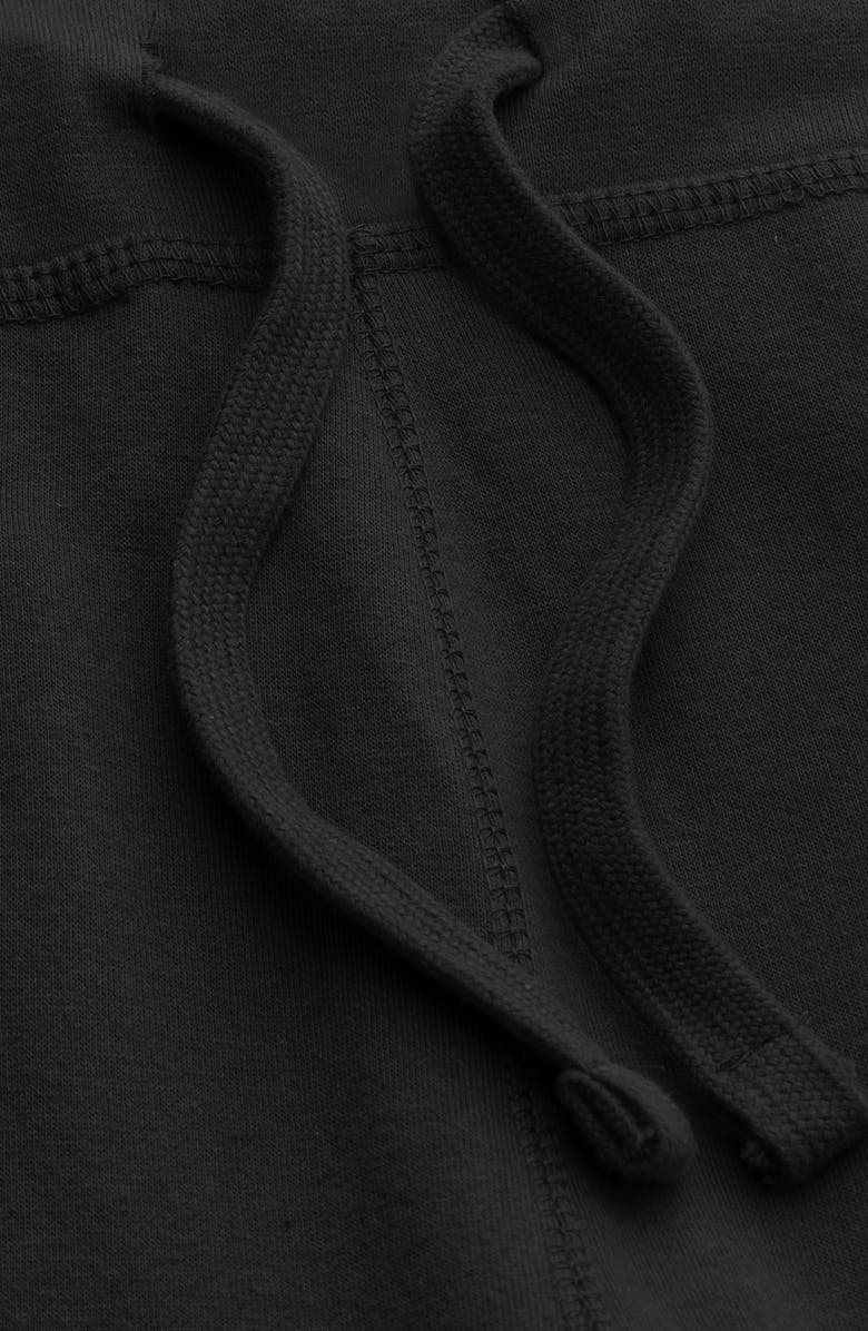 Dalix Mens Ghost Midweight Fleece Short, Alternate, color, Black