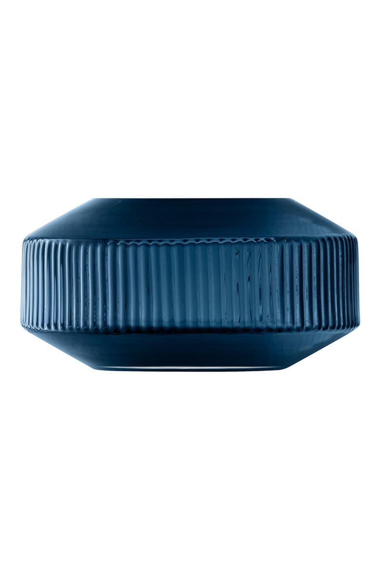 Rotunda Wide Vase, Main, color, BLUE