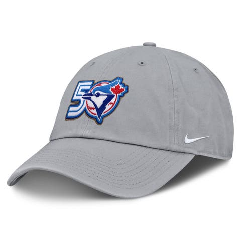 Men's Nike Gray Toronto Blue Jays 50th Season Club Adjustable Hat