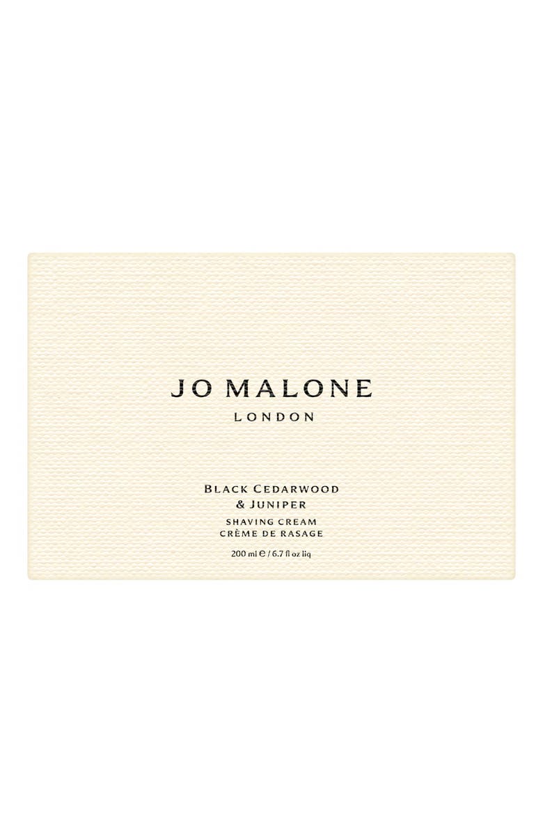 Jo Malone London<sup>™</sup> Black Cedarwood & Juniper Shaving Cream, Alternate, color,