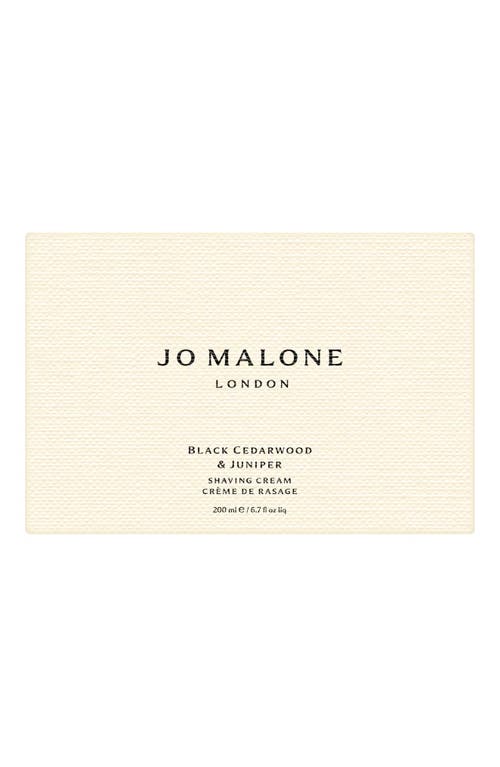 Jo Malone London ™ Black Cedarwood & Juniper Shaving Cream