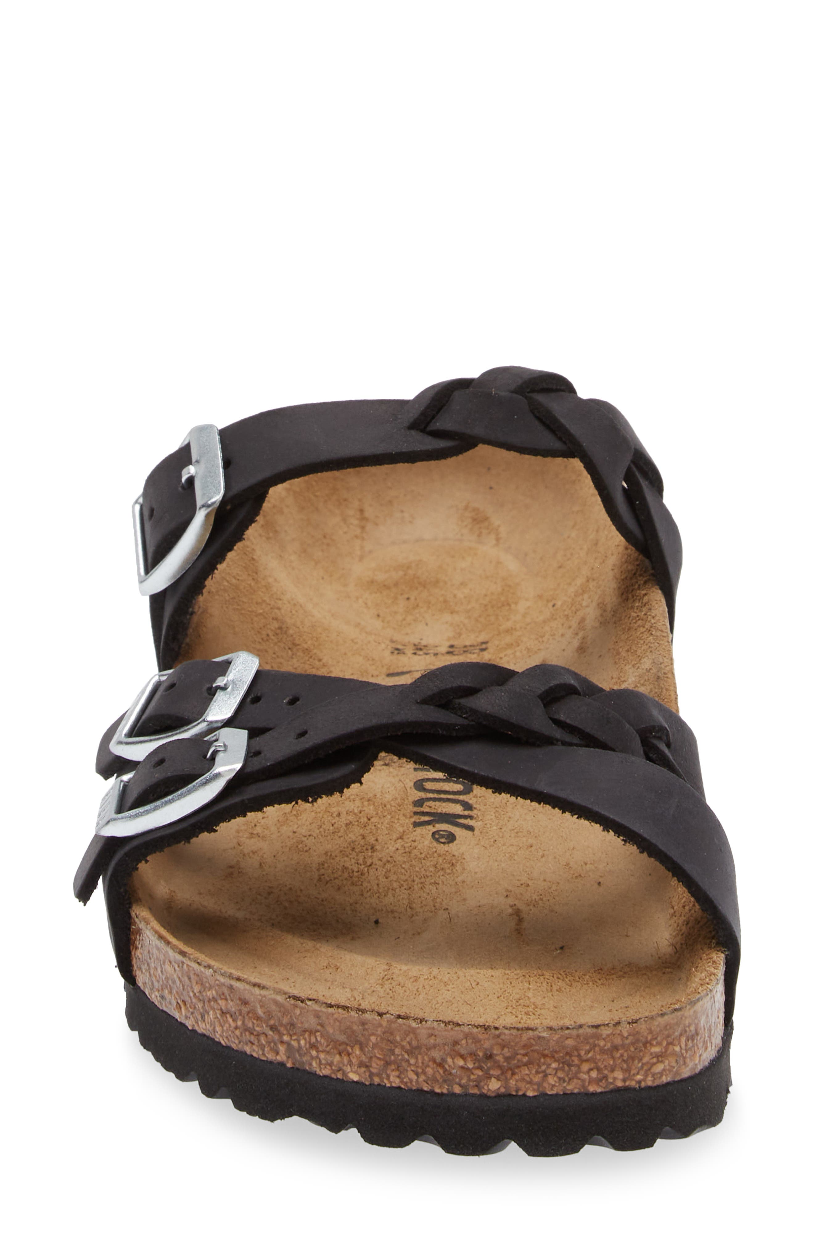 Franca Slide Sandal, Alternate, color, BLACK