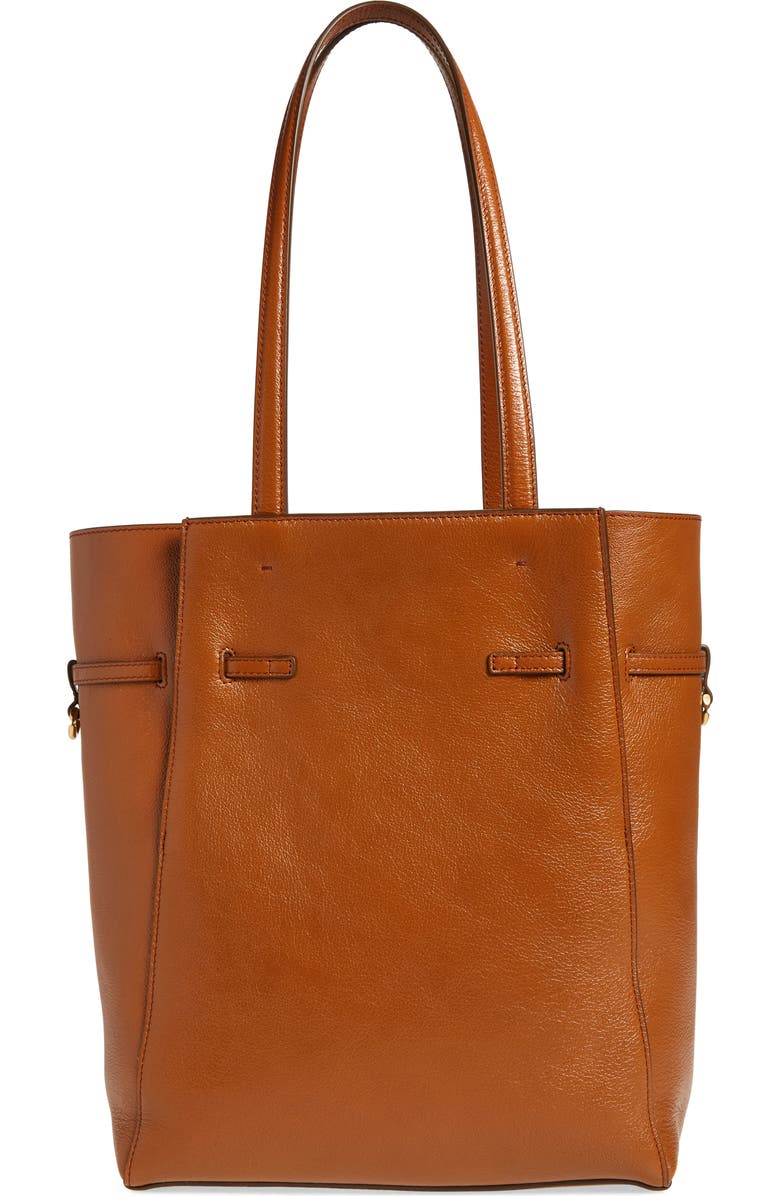 Givenchy Small Voyou Belted Leather Tote, Alternate, color,