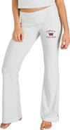 CONCEPTS SPORT Women's Concepts Sport Gray Washington Commanders Fray Flared Tri-Blend Split Hem Pants