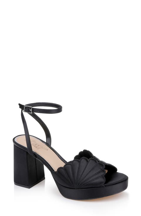 Paola Ankle Strap Platform Sandal (Women)