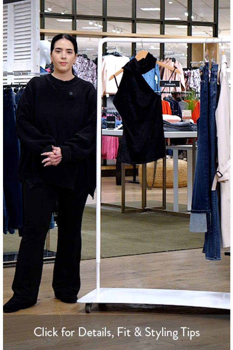 Manhattan Velvet One-Shoulder Top video