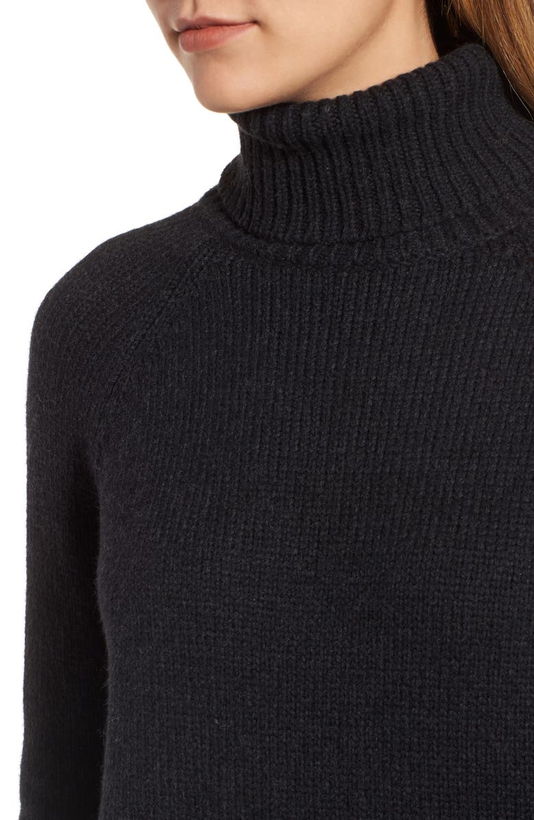 Velvet by Graham & Spencer Textured Turtleneck Sweater, Alternate, color,