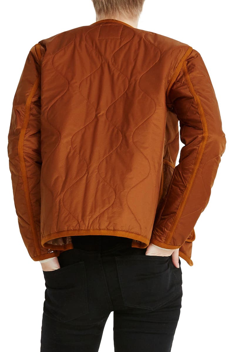 Madewell Quilted Liner Jacket, Alternate, color,
