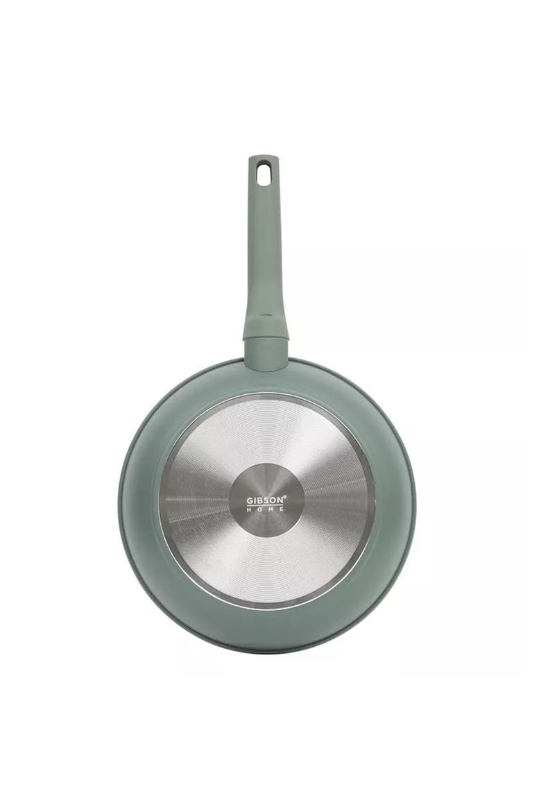 10 Inch Nonstick Aluminum Frying Pan in Sage Green, Alternate, color, Green