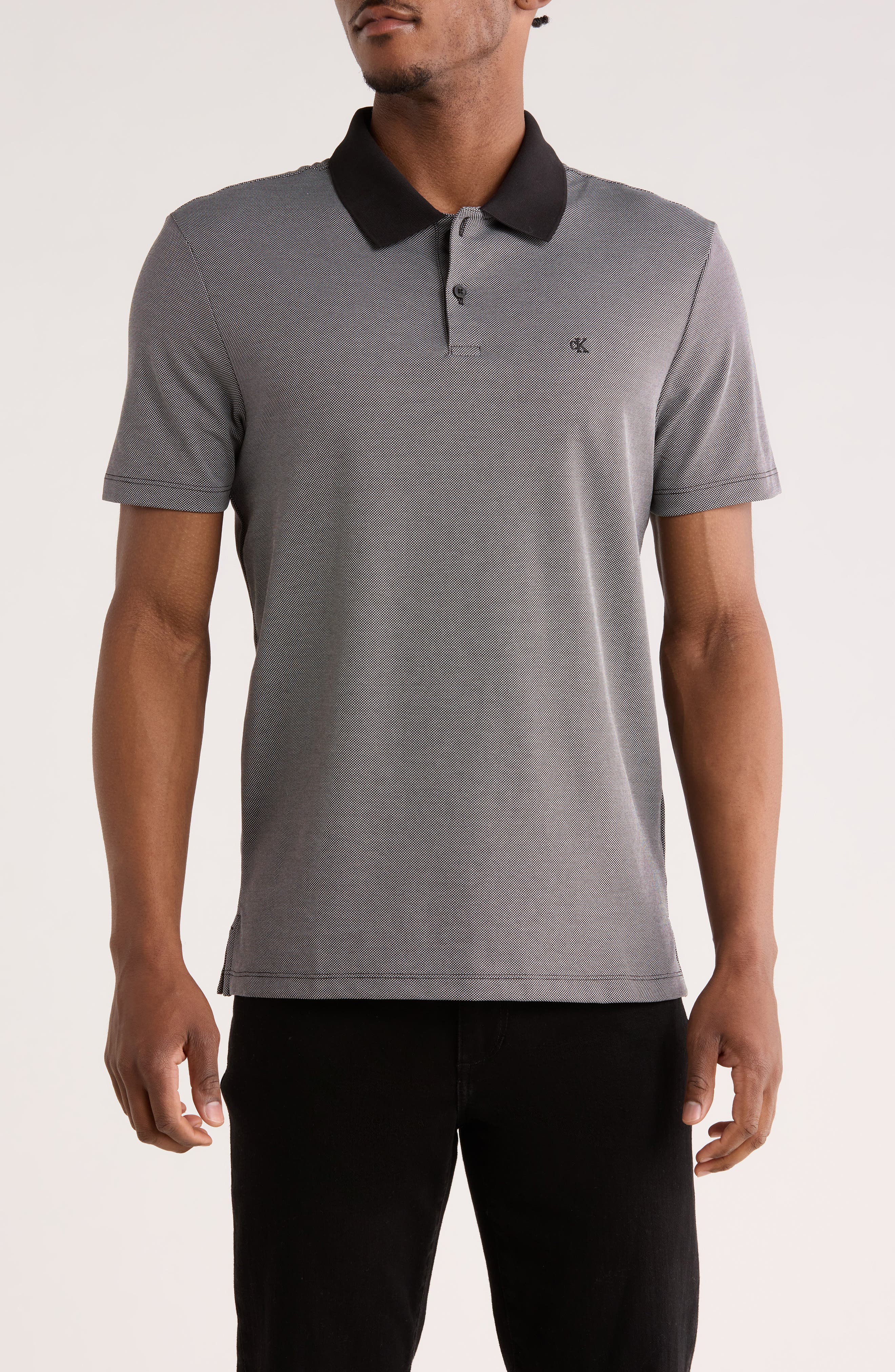 Calvin Klein Interlock Pique Polo