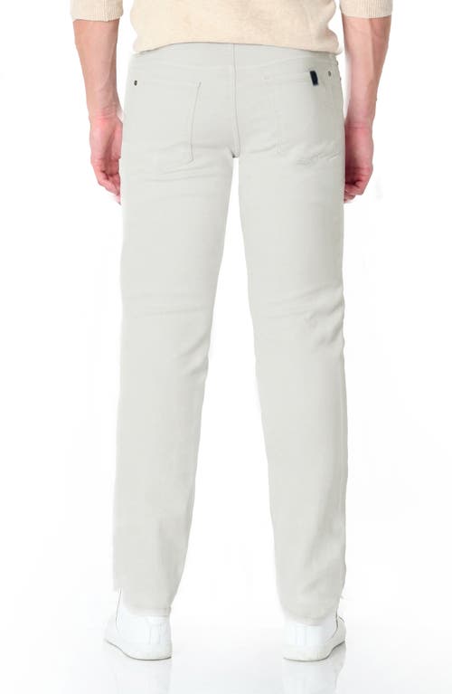 Fidelity Denim 50-11 Relaxed Straight Leg Twill Pants In Gray