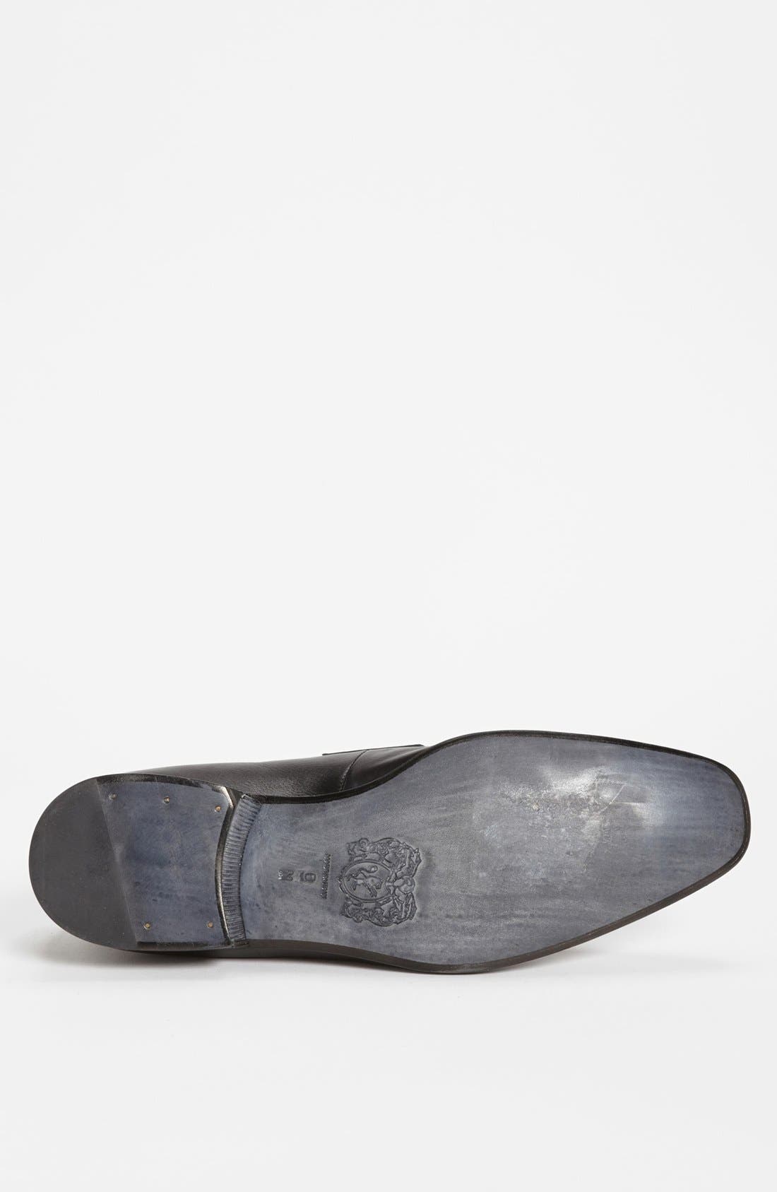 'Mamante II' Bit Loafer, Alternate, color, BLACK
