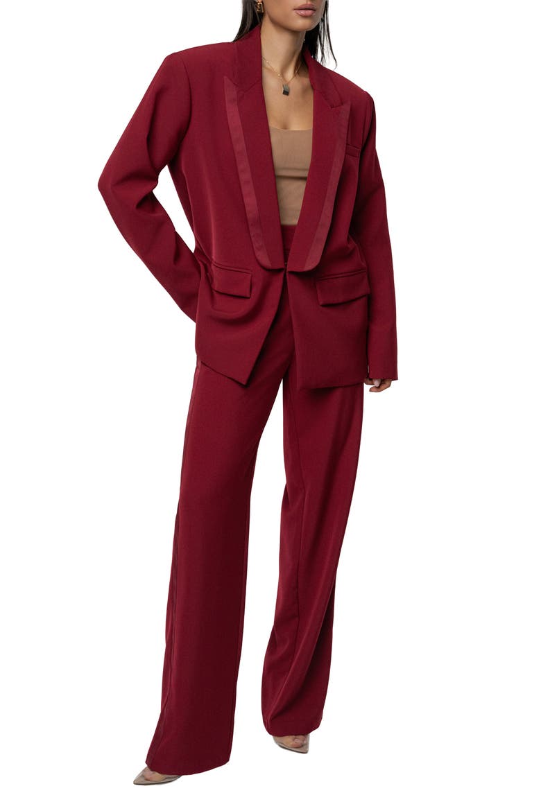 Suite Life Woven Pant, Alternate, color, Burgundy