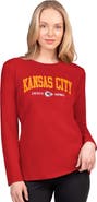 G-III 4HER BY CARL BANKS Women's G-III 4Her by Carl Banks  Red Kansas City Chiefs Best Play Long Sleeve T-Shirt