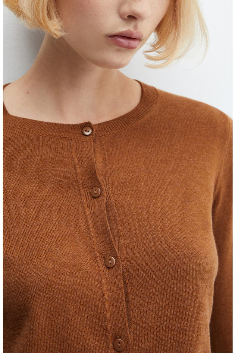 Cardigan, Alternate, color, CARAMEL